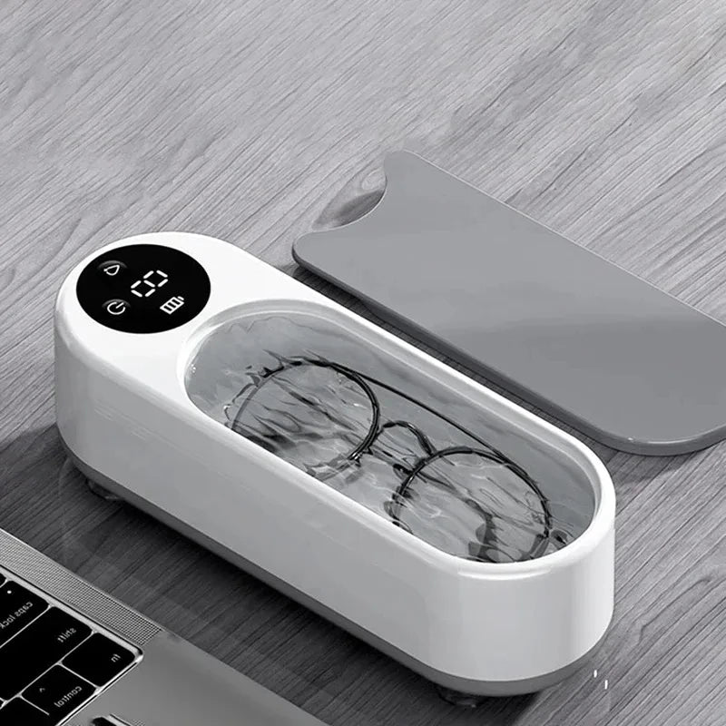 Luxe ultrasonic cleaner for glasses, jewelry & accessories