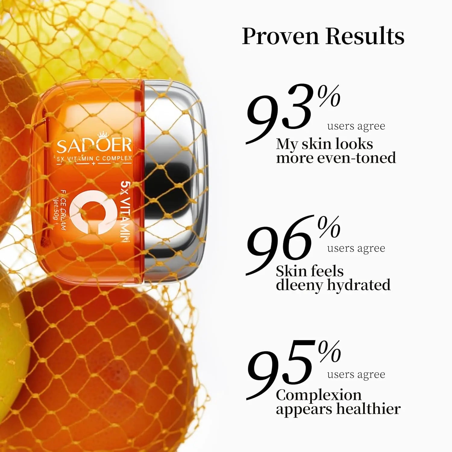Luxe Vitamin C Skincare Set -Toner, Serum & Face Cream