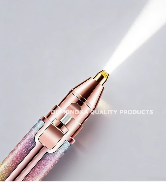 LUXE 2 in 1 Eyebrow & facial hair Trimmer