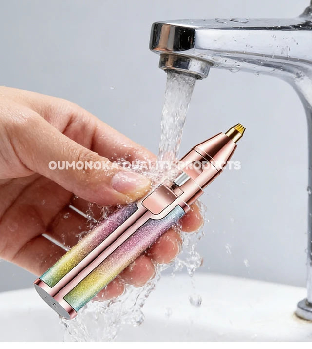 LUXE 2 in 1 Eyebrow & facial hair Trimmer