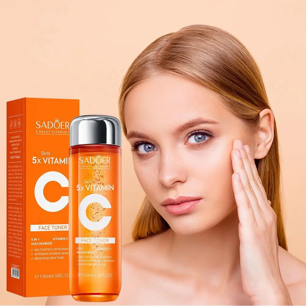 Luxe Vitamin C Skincare Set -Toner, Serum & Face Cream